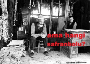 Safranbolu.Şehir.1960-1970 li yıllar — Rahmetli Ovalı Mehmet Amca ve Rahmetli Saraç Gecegözü Amca
